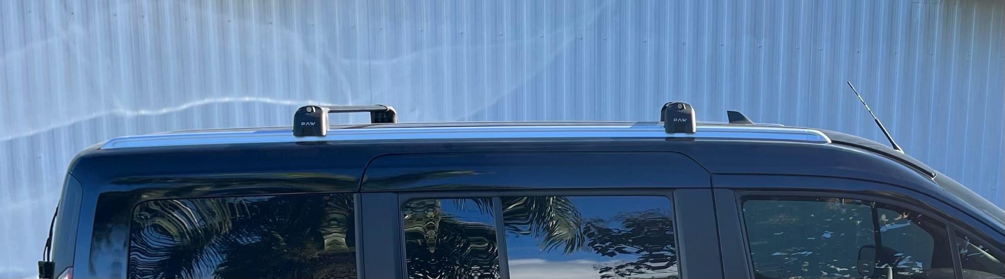 Compatible with Ford Transit Connect Cross Roof Rack Cross Bars Silver Flush Compatible with Ford Transit Connect Cross Roof Rack Cross Bars Silver Flush